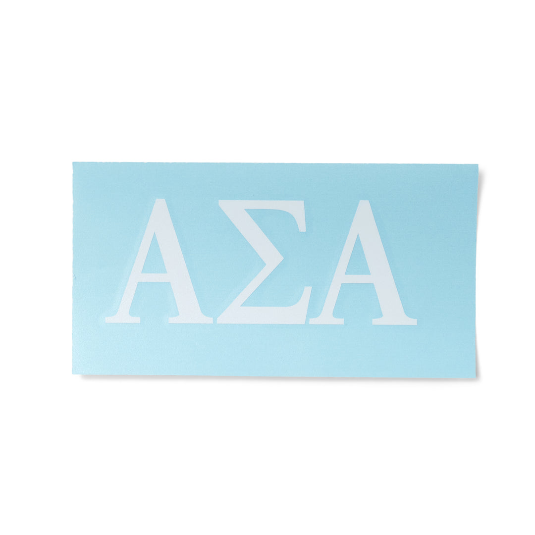 Sorority Car Decal