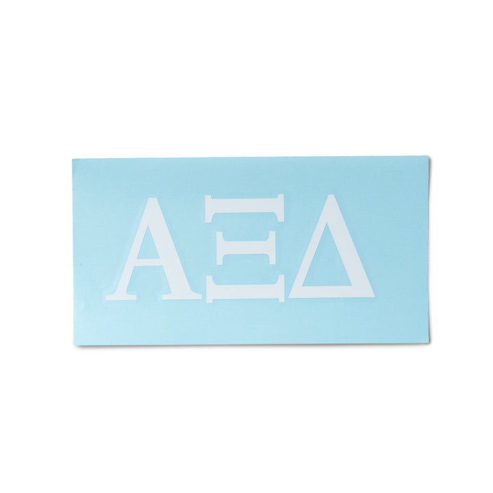 Sorority Car Decal