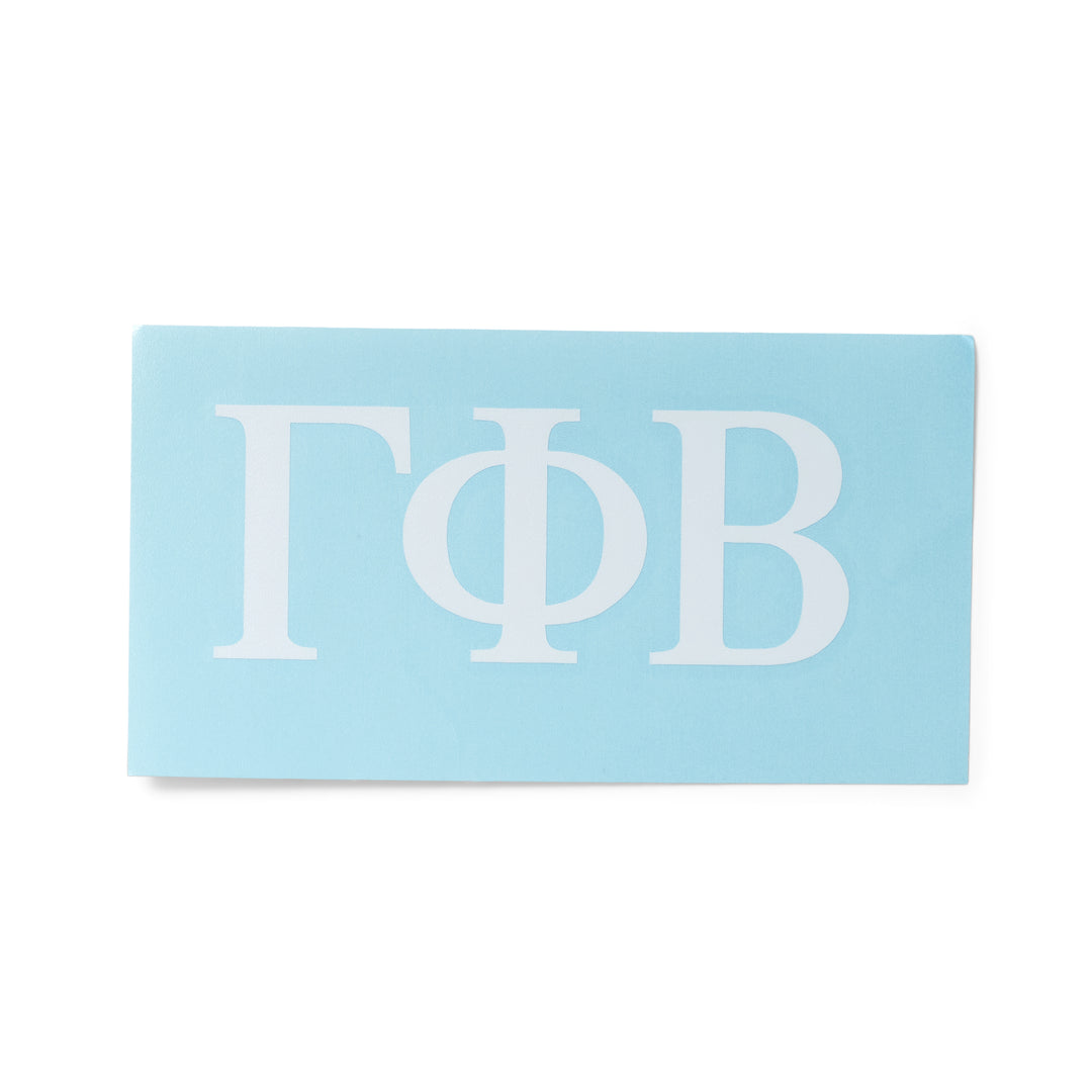 Sorority Car Decal