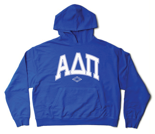 Varsity Blue Greek Matching Set Lightweight Hoodie