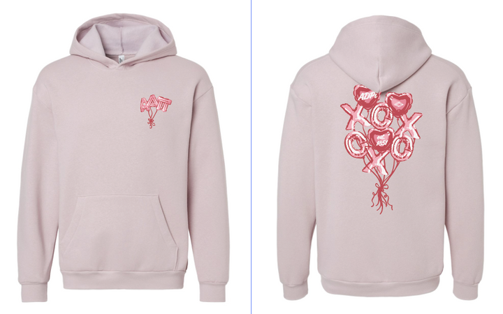 Alpha Delta Pi XOXO Balloon Hoodie
