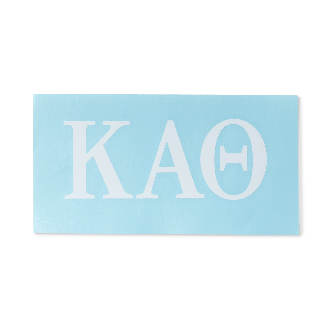 Sorority Car Decal