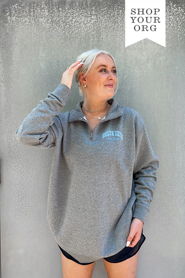 Sorority Quarter Zip Sweatshirt