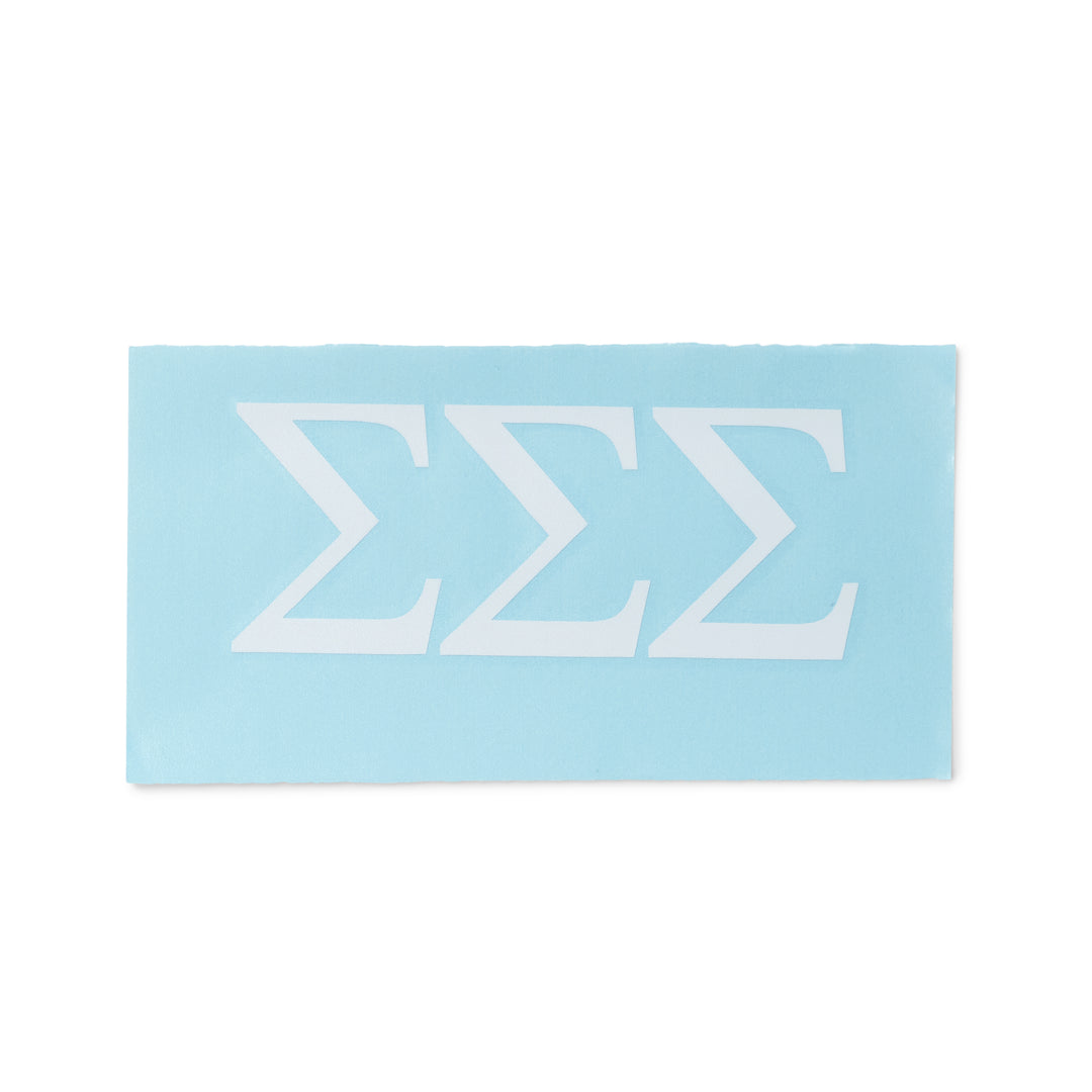 Sorority Car Decal