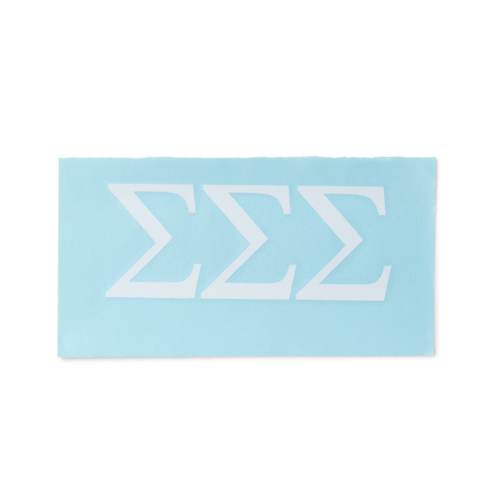 Sorority Car Decal