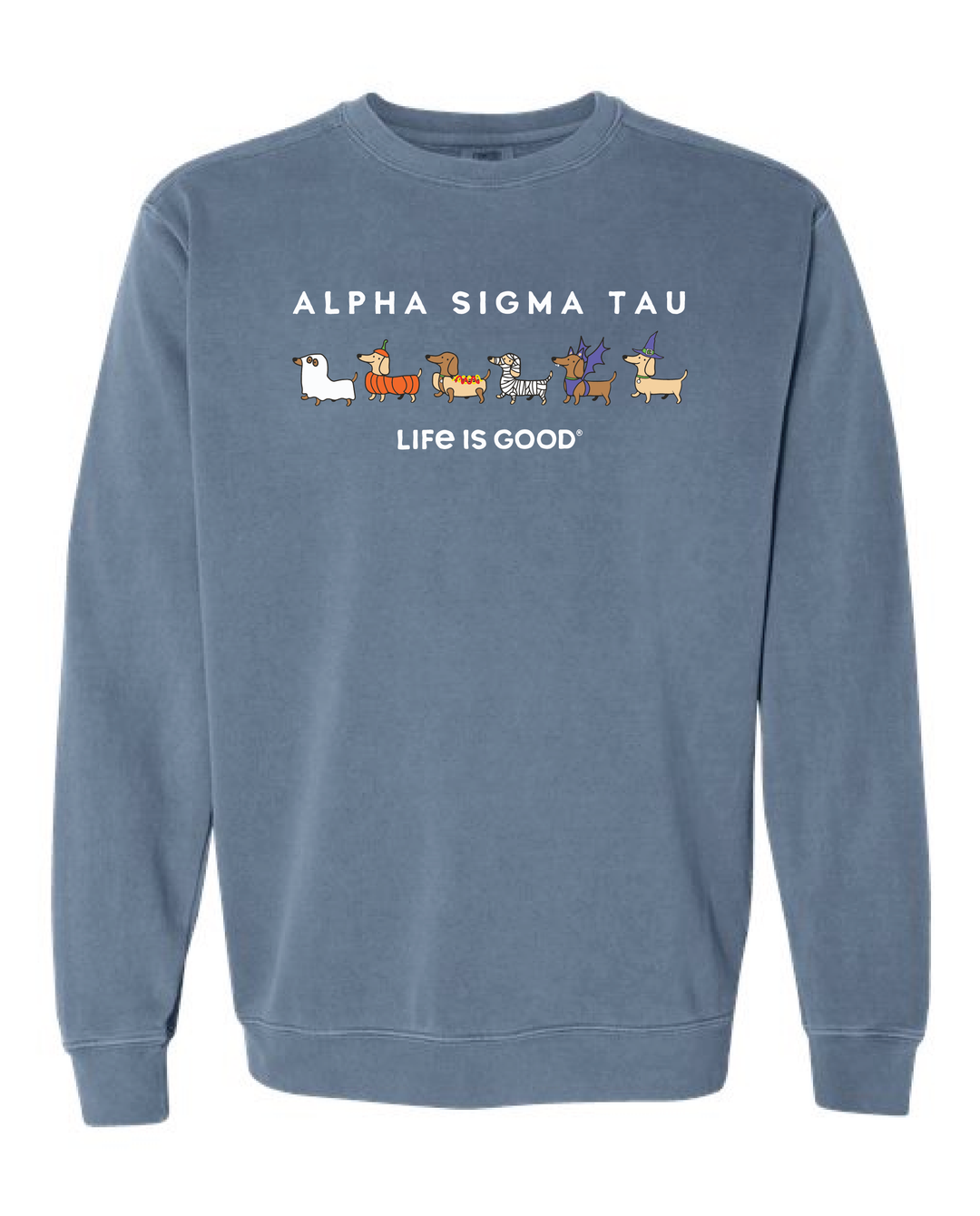 LIFE IS GOOD® Weenie Costume Parade Sorority Crewneck