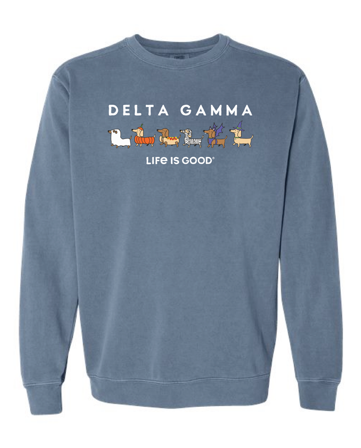 LIFE IS GOOD® Weenie Costume Parade Sorority Crewneck