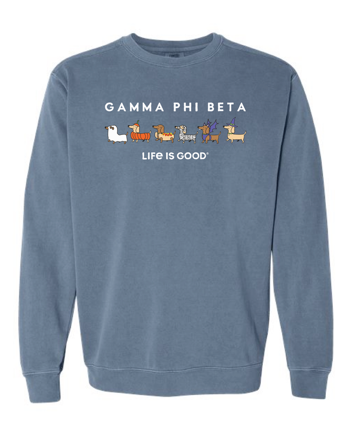 LIFE IS GOOD® Weenie Costume Parade Sorority Crewneck