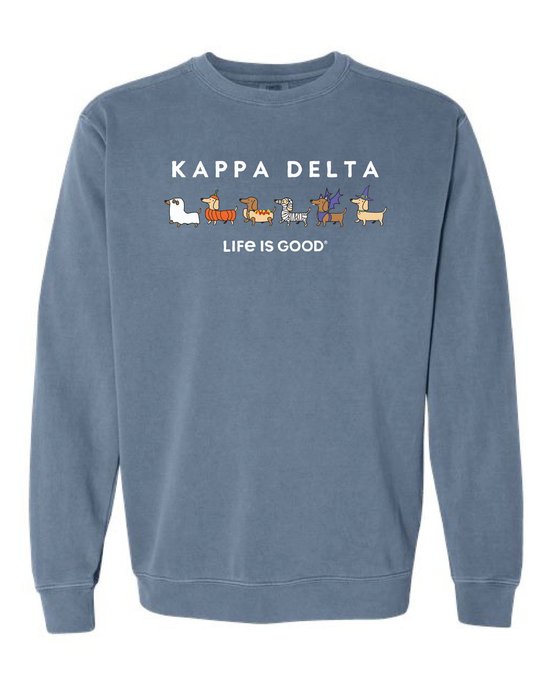 LIFE IS GOOD® Weenie Costume Parade Sorority Crewneck