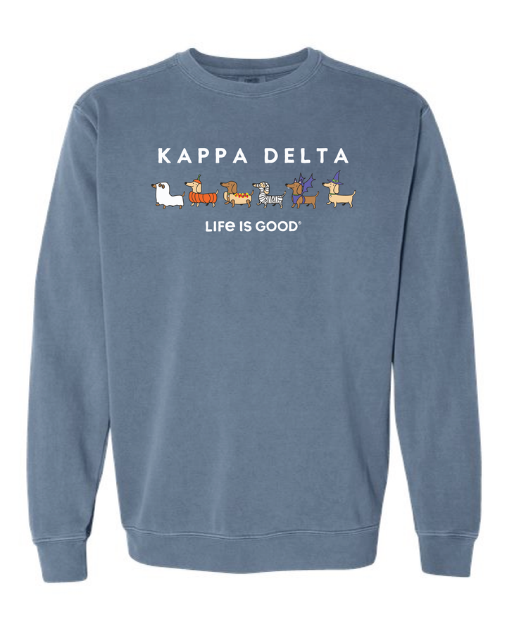 LIFE IS GOOD® Weenie Costume Parade Sorority Crewneck