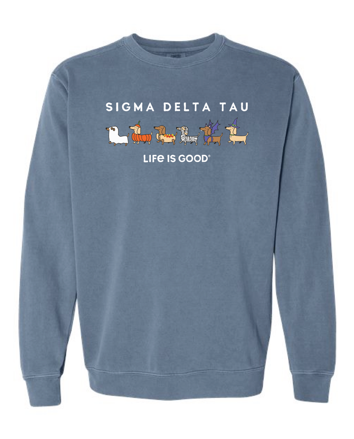 LIFE IS GOOD® Weenie Costume Parade Sorority Crewneck