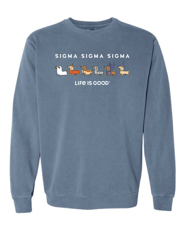 LIFE IS GOOD® Weenie Costume Parade Sorority Crewneck