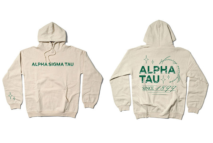 Sand and Green Sorority Matching Set Hoodie - 2XL