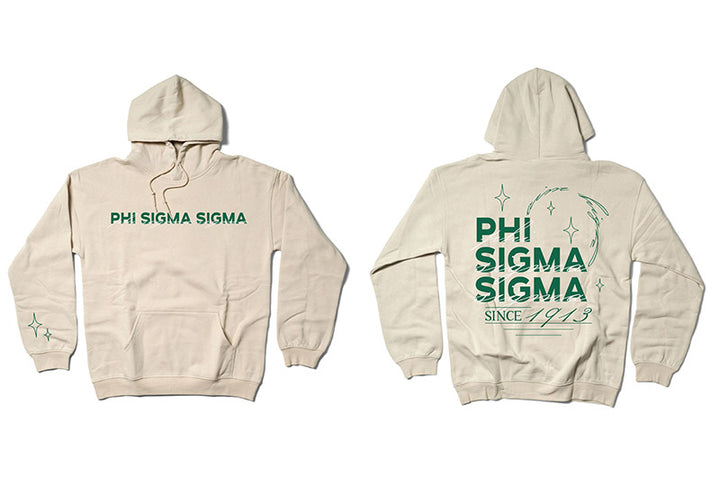 Sand and Green Sorority Matching Set Hoodie