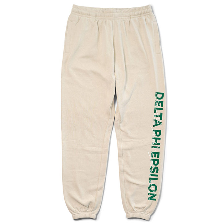 Sand and Green Sorority Matching Set Joggers