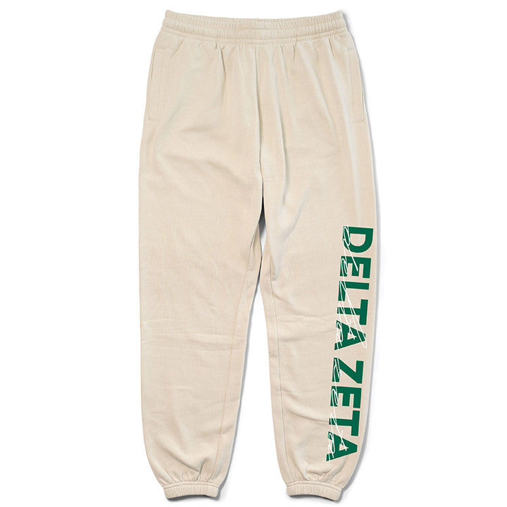 Sand and Green Sorority Matching Set Joggers