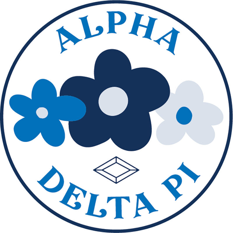 Floral Sorority Button