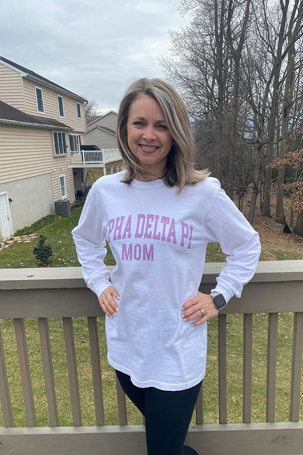 Alpha Delta Pi Mom Long Sleeve