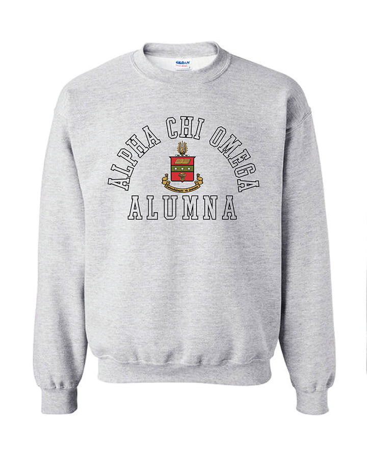 Alumna Crest Sorority Crewneck - 2XL - 3XL