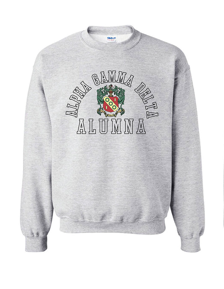 Alumna Crest Sorority Crewneck