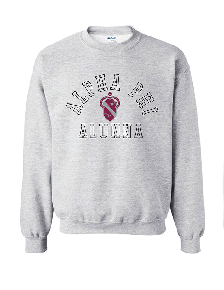 Alumna Crest Sorority Crewneck