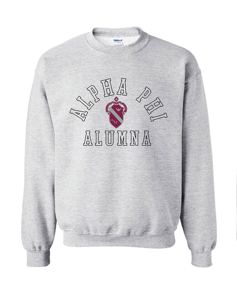 Alumna Crest Sorority Crewneck - 2XL - 3XL