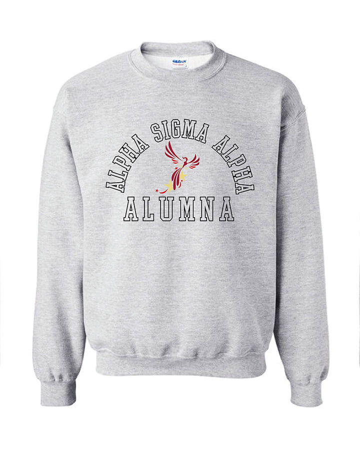 Alumna Crest Sorority Crewneck