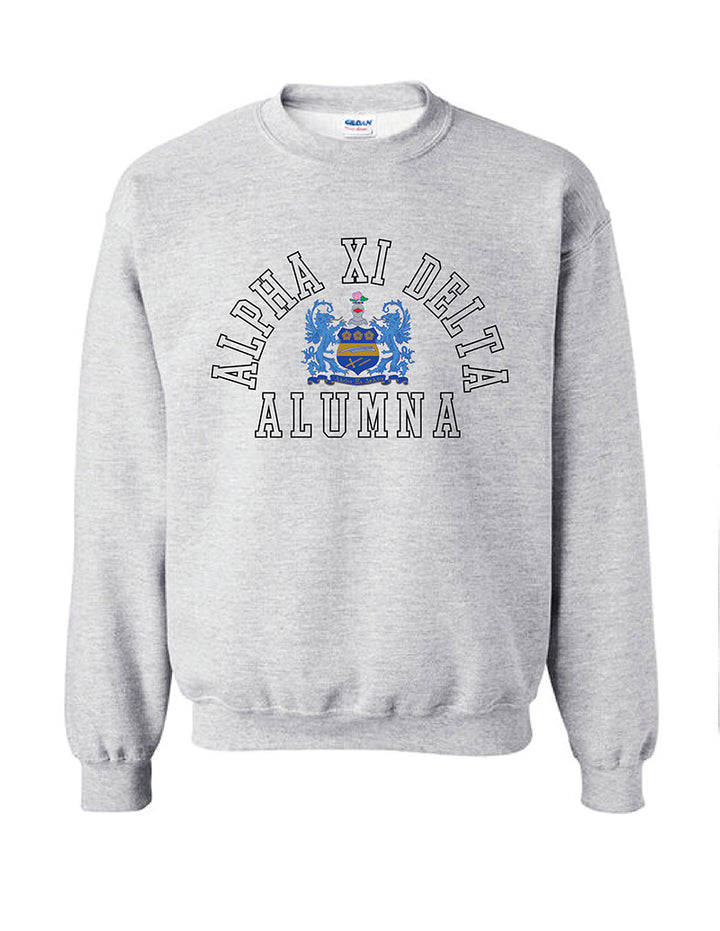 Alumna Crest Sorority Crewneck