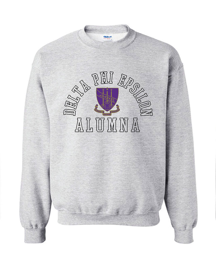 Alumna Crest Sorority Crewneck