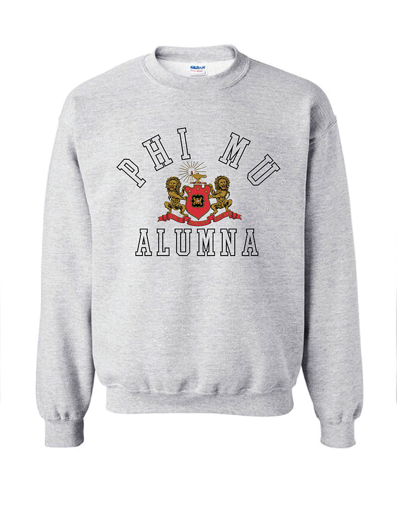 Alumna Crest Sorority Crewneck