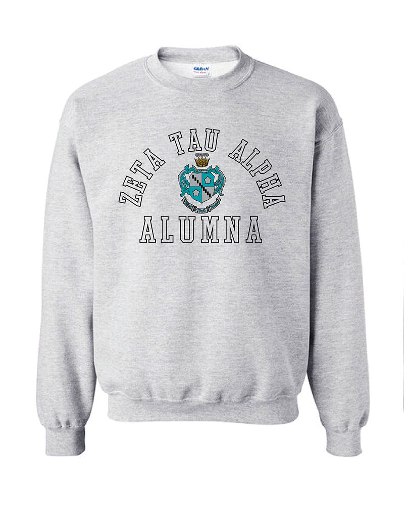 Alumna Crest Sorority Crewneck