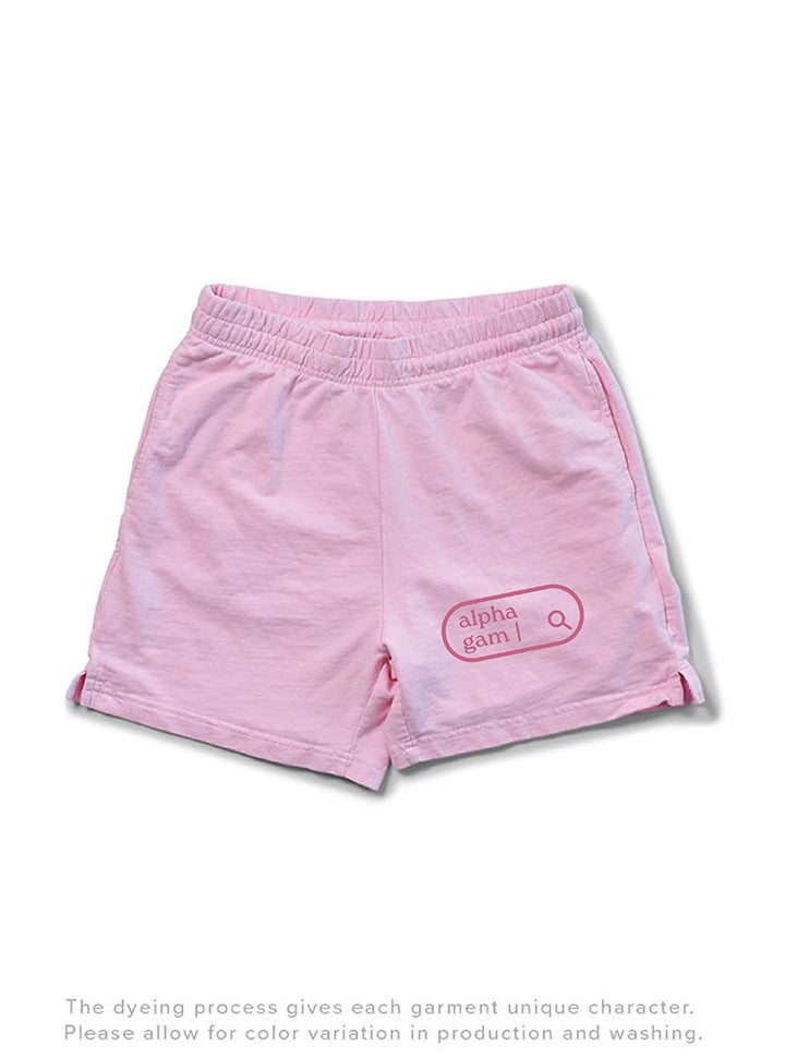 Bubblegum Always Sunny Matching Set Light Weight Sorority Shorts