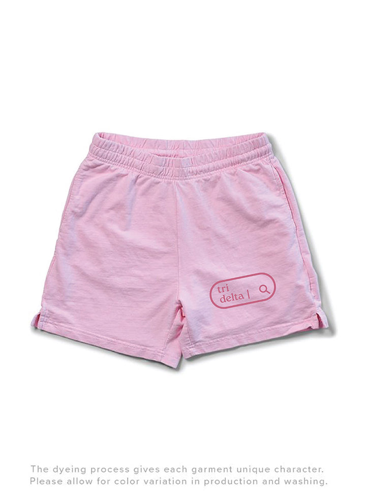 Bubblegum Always Sunny Matching Set Light Weight Sorority Shorts