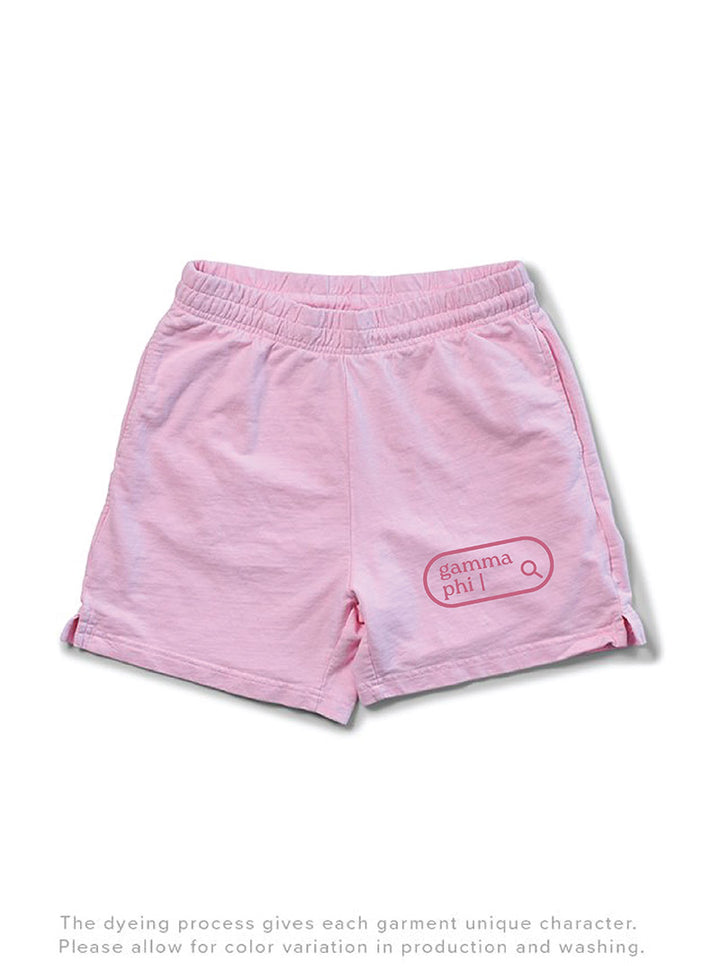 Bubblegum Always Sunny Matching Set Light Weight Sorority Shorts