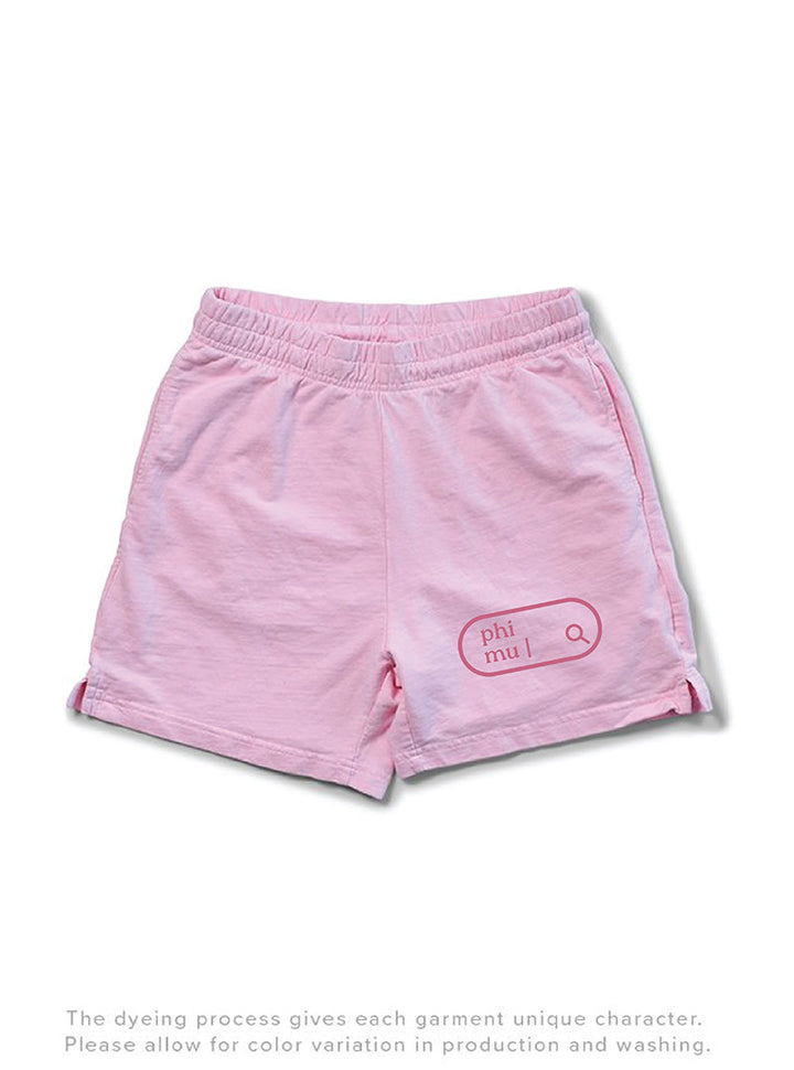 Bubblegum Always Sunny Matching Set Light Weight Sorority Shorts