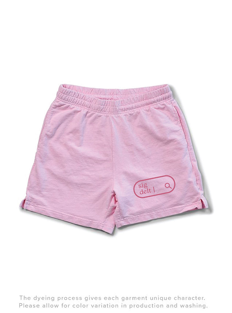 Bubblegum Always Sunny Matching Set Light Weight Sorority Shorts