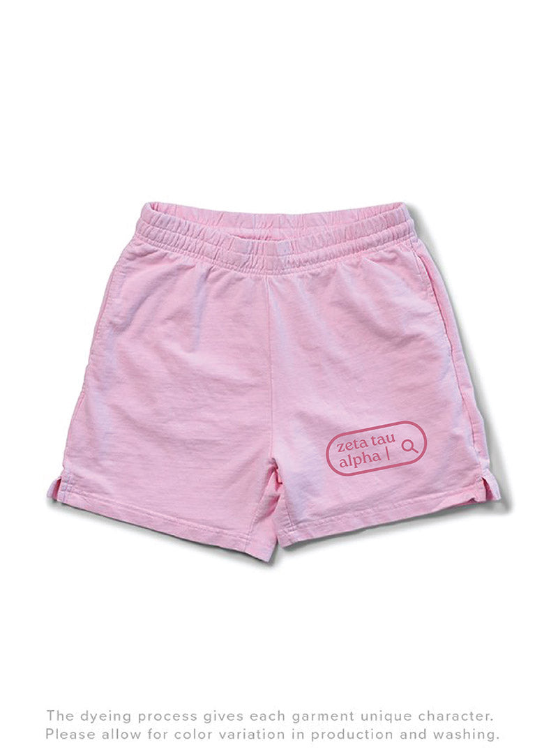 Bubblegum Always Sunny Matching Set Light Weight Sorority Shorts