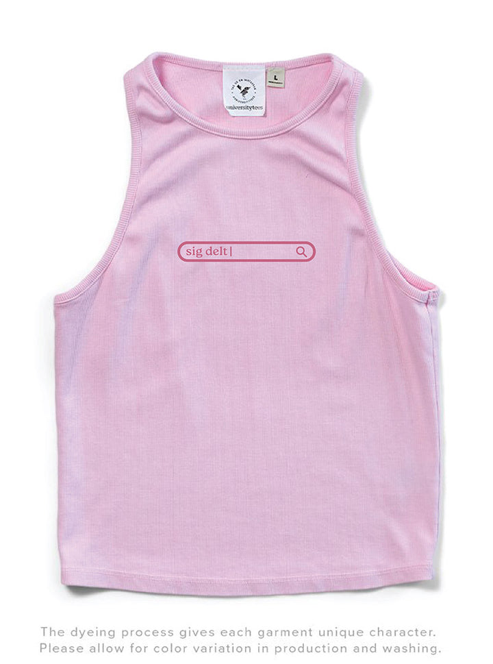 Bubblegum Always Sunny Matching Set Sorority Tank