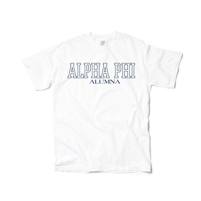 Greek Alumna Sorority Tee - 2XL - 3XL