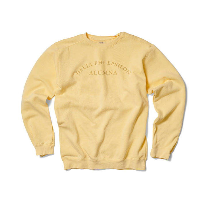 Alumna Tone on Tone Sorority Crewneck