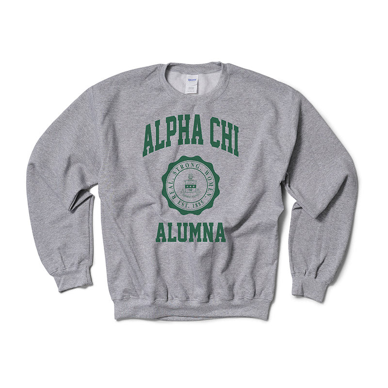 Alumna Crest Crewneck - 2XL - 3XL