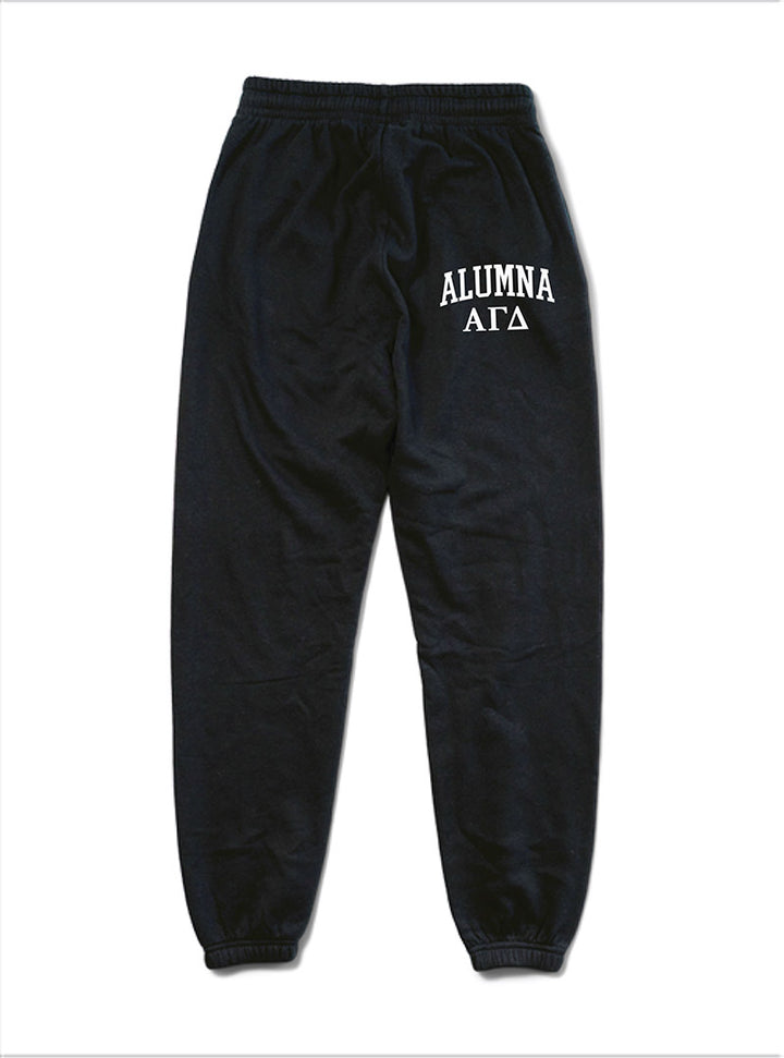 Black and White Sorority Alumna Matching Set Joggers