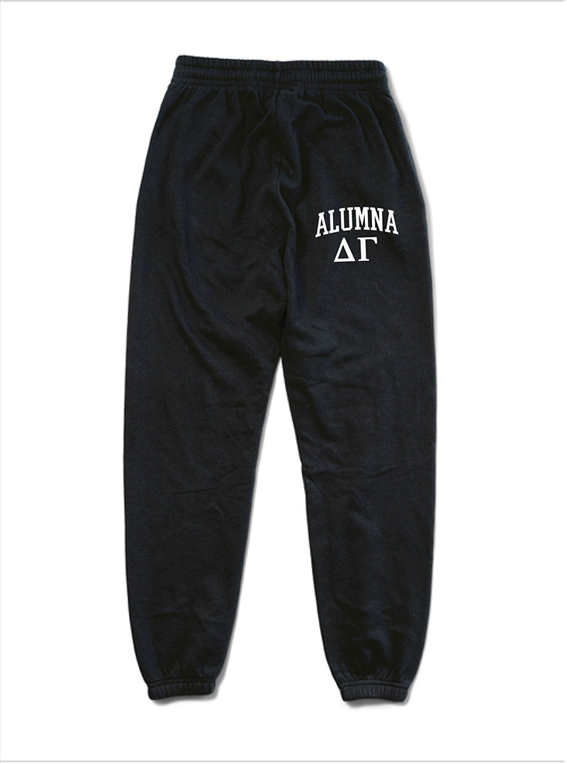 Black and White Sorority Alumna Matching Set Joggers