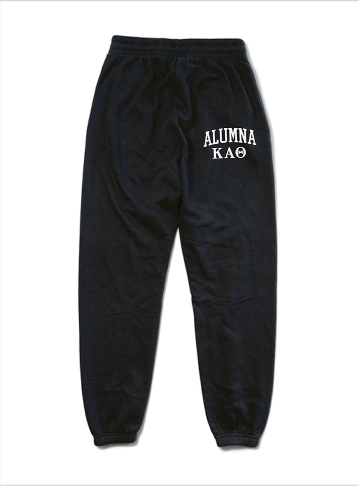 Black and White Sorority Alumna Matching Set Joggers