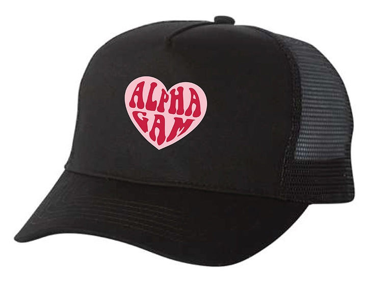 Heart Sorority Trucker Hat