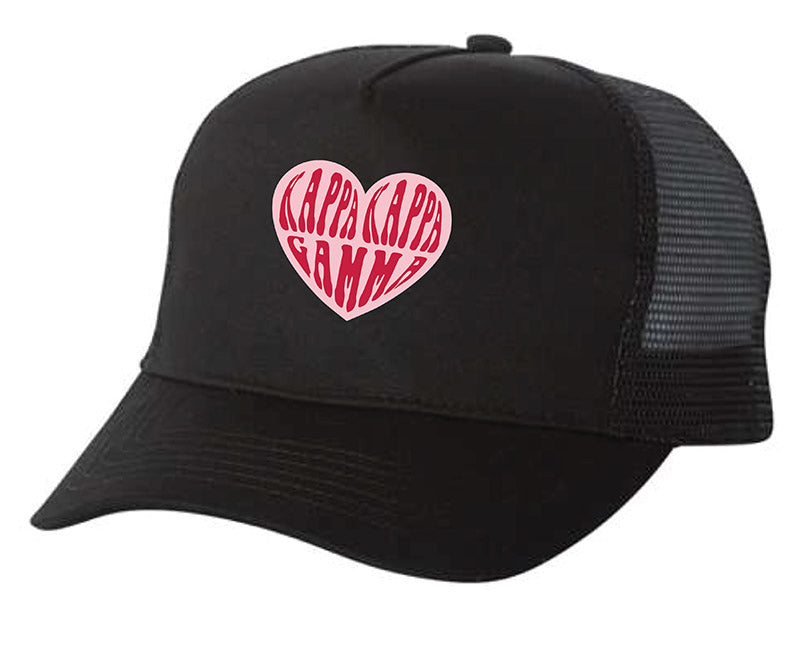 Heart Sorority Trucker Hat