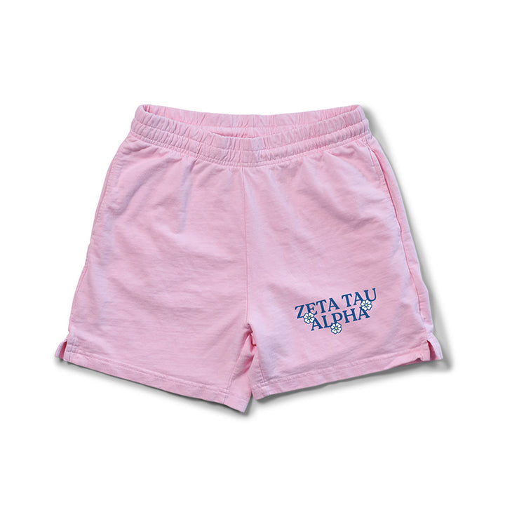 Bubblegum Floral Matching Set Light Weight Sorority Shorts