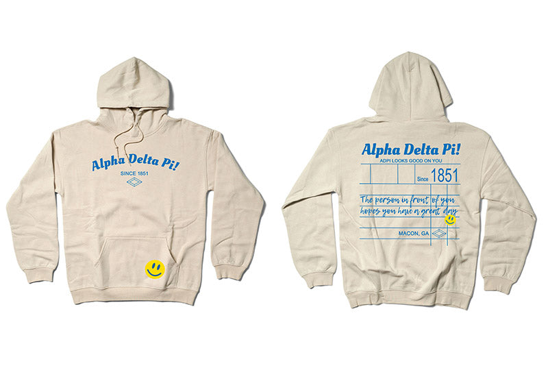 Alpha Delta Pi Check Please Hoodie