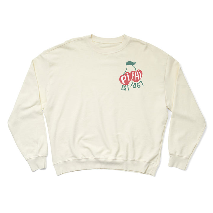 Cherry Vanilla Ice Matching Set Sorority Light Weight Crewneck