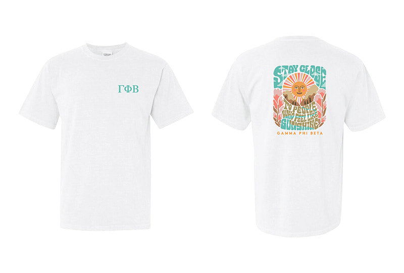 LIFE IS GOOD® Stay Close Sorority Tee - 2XL - 3XL